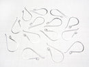 Silver925  Earwire 34x17mm No coating  1pair