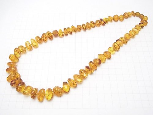 [Video] [One of a kind] Baltic Amber Nugget Necklace NO.2