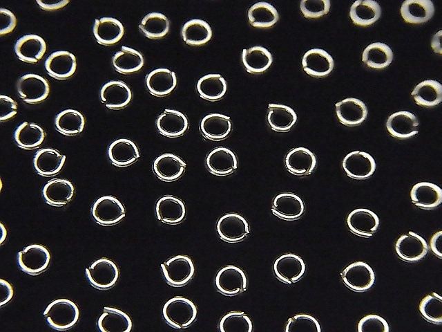 Karen Silver Rondelle 3x3x1mm White Silver 20pcs