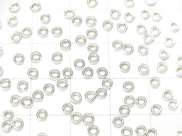 Karen Silver Roundel 3x3x1mm White Silver 20pcs