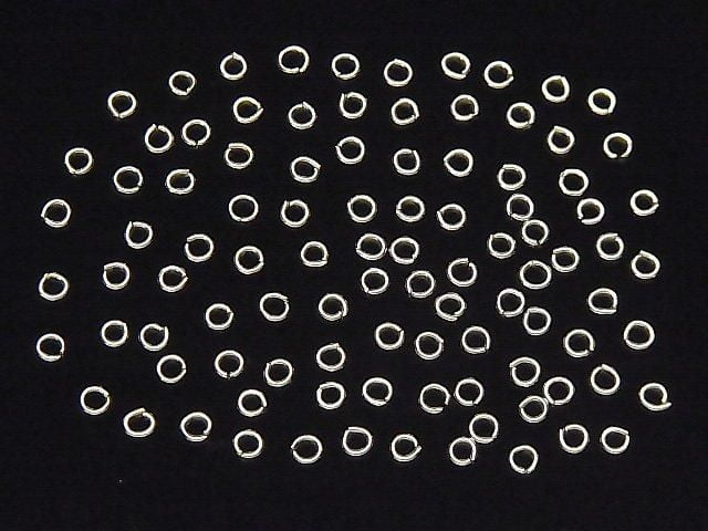 Karen Silver Rondelle 3x3x1mm White Silver 20pcs