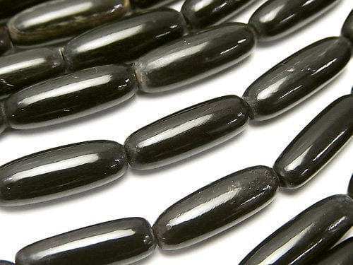 1strand $5.79! Buffalo Horn Rice 18x6x6 Black 1strand (aprx.15inch / 37cm)