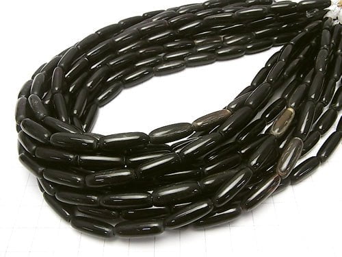 1strand $5.79! Buffalo Horn Rice 18x6x6 Black 1strand (aprx.15inch / 37cm)