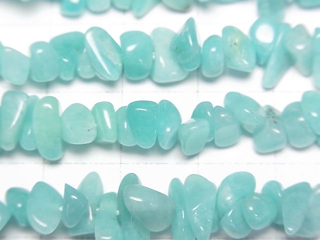 [Video] Peruvian Amazonite AA+ Chips (Small Nugget) 1strand beads (aprx.15inch/38cm)