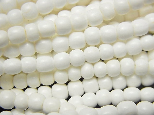 Buffalo Born  Semi Round 4-5mm 1strand beads (aprx.15inch/38cm)