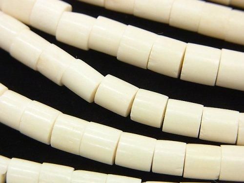 Buffalo Born Rondelle (Heishi) 5x5x5mm 半串或一串珠子 (約15英吋/38公分)
