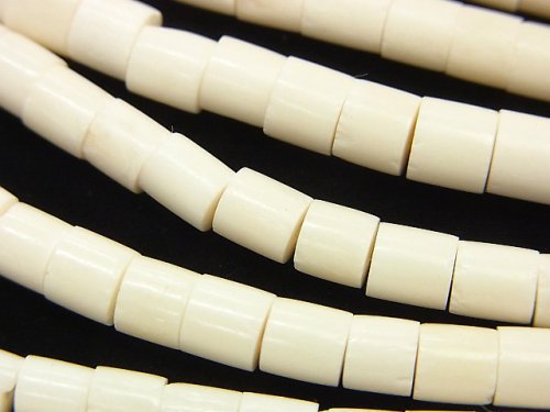 Bone & Horn Beads, Roundel Natural Beads