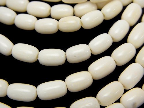 Bone & Horn Beads, Rice Natural Beads
