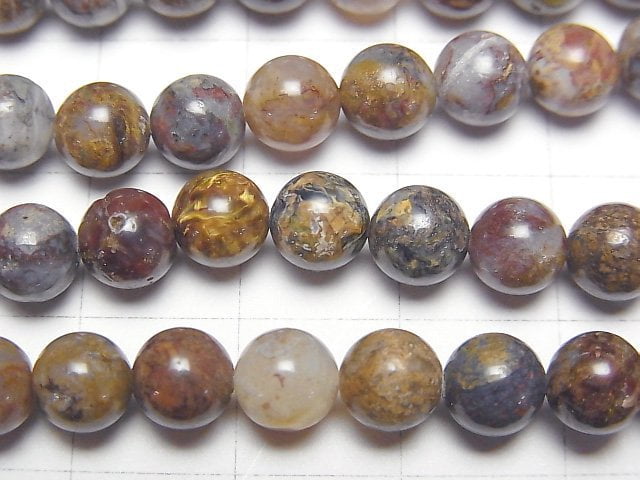 [Video] Pietersite  Round 6mm 1strand beads (aprx.15inch/38cm)