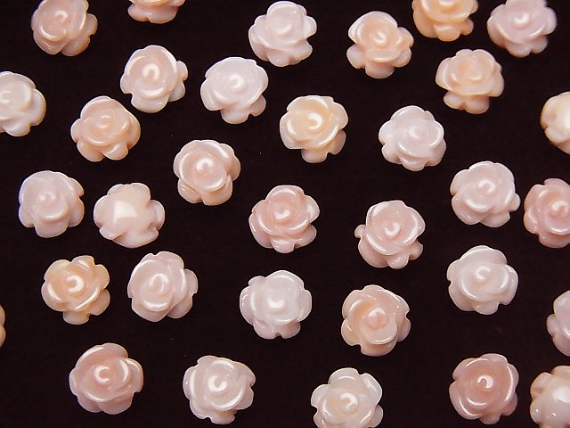 Mother of Pearl (Shell Beads), Rose Pearl & Shell Beads