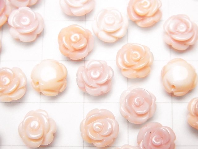 [Video] Queen Conch Shell AAA Rose 8 mm [Drilled Hole] 2 pcs $4.79!