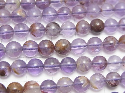 [Video] Garden Amethyst AAA Round 6mm 1strand beads (aprx.15inch / 38cm)