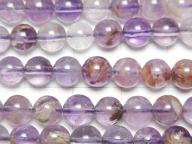 [Video] Garden Amethyst AAA Round 6mm 1strand beads (aprx.15inch/37cm)