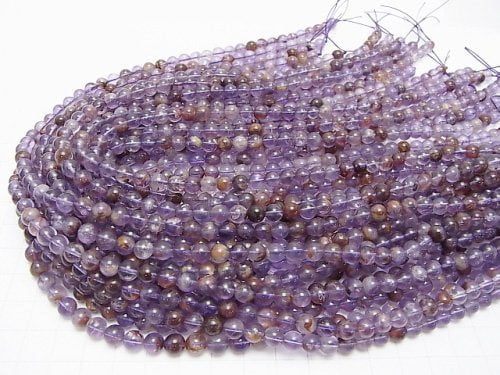 [Video] Garden Amethyst AAA Round 6mm 1strand beads (aprx.15inch / 38cm)