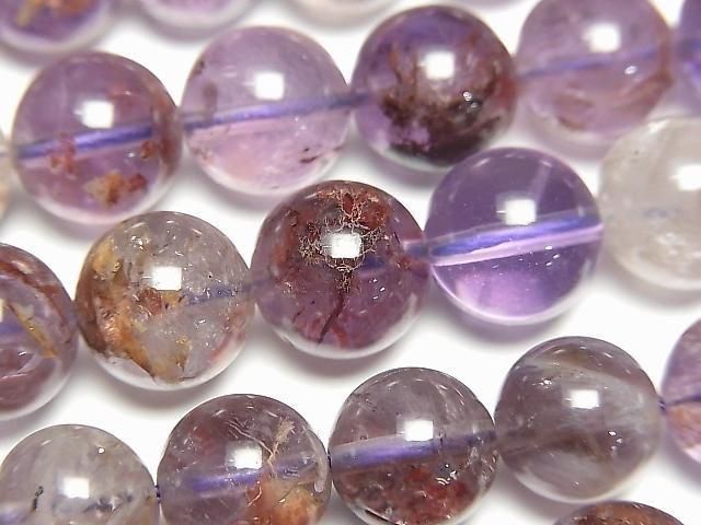 [Video] Garden Amethyst AAA Round 10mm half or 1-strand beads (approx. 15 inches/36 cm)