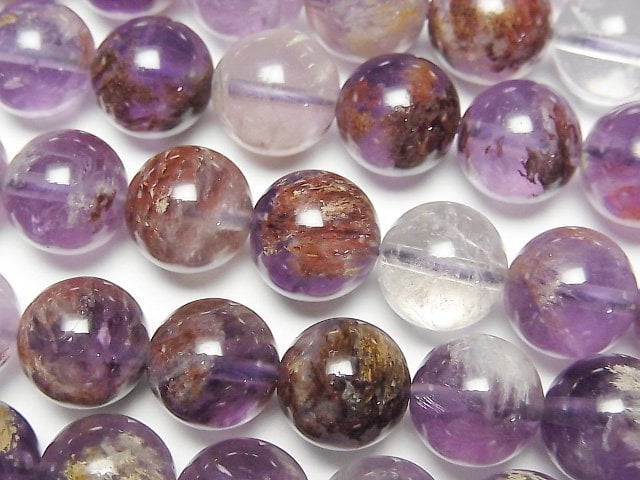 [Video] Garden Amethyst AAA Round 10mm half or 1strand beads (aprx.15inch/36cm)