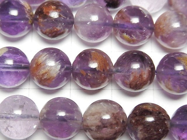 [Video] Garden Amethyst AAA Round 10mm half or 1strand beads (aprx.15inch/36cm)