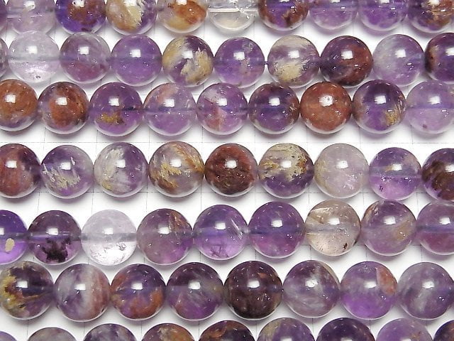 [Video] Garden Amethyst AAA Round 10mm half or 1strand beads (aprx.15inch/36cm)