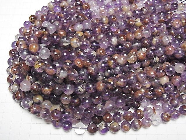 [Video] Garden Amethyst AAA Round 10mm half or 1strand beads (aprx.15inch/36cm)