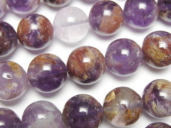 [Video] Garden Amethyst AAA Round 12mm half or 1strand beads (aprx.15inch/36cm)