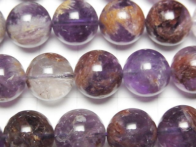 [Video] Garden Amethyst AAA Round 12mm half or 1strand beads (aprx.15inch/36cm)