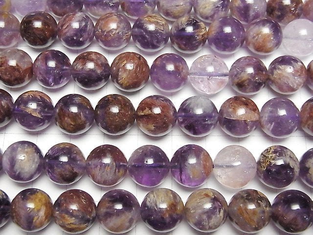 [Video] Garden Amethyst AAA Round 12mm half or 1strand beads (aprx.15inch/36cm)