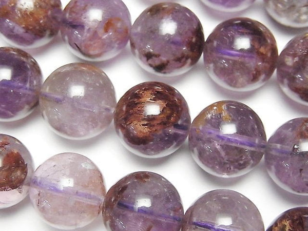 [Video] Garden Amethyst AAA Round 14mm half or 1strand beads (aprx.15inch/37cm)