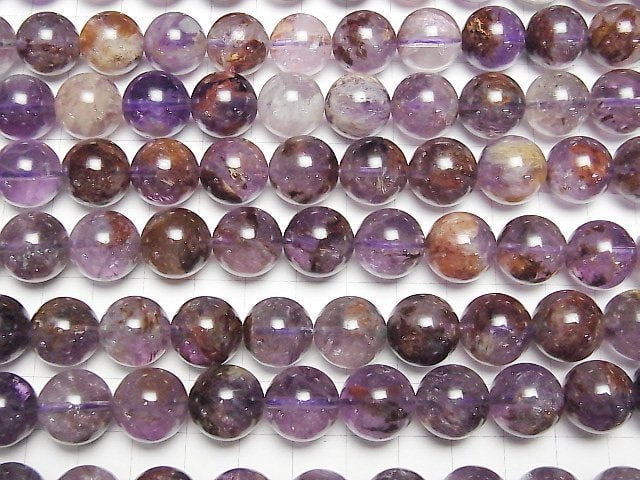 [Video] Garden Amethyst AAA Round 14mm half or 1strand beads (aprx.15inch/37cm)