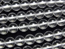 [Video] Crystal (Synthetic Quartz) AAA Round 6mm 1strand beads (aprx.15inch/37cm)