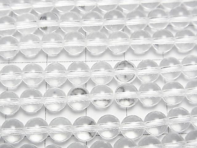 [Video] Crystal (Synthetic Quartz) AAA Round 6mm 1strand beads (aprx.15inch/37cm)