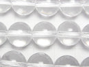[Video] Crystal (Synthetic Quartz) AAA Round 12mm Half or 1-Strand Beads (approx. 15 inches/36 cm)