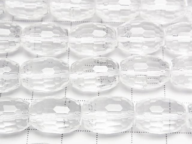 [Video] Crystal AAA Faceted Rice 15x11x11mm half or 1-strand beads (approx. 15inch/36cm)