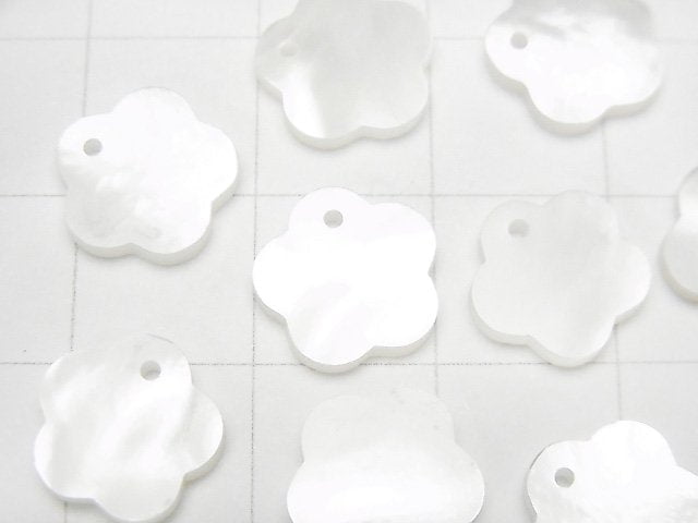 [Video] High quality White Shell AAA Flower 10mm 3pcs $2.79!