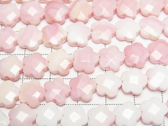[Video] Queen Conch Shell AAA- Flower (Faceted) 10x10x4mm 1/4 or 1strand beads (aprx.15inch/38cm)