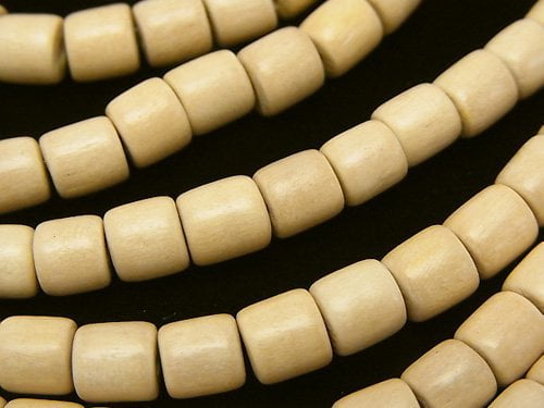 Roundel, Tube, Wood Beads Natural Beads