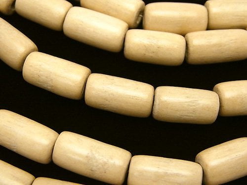 Tube, Wood Beads Natural Beads
