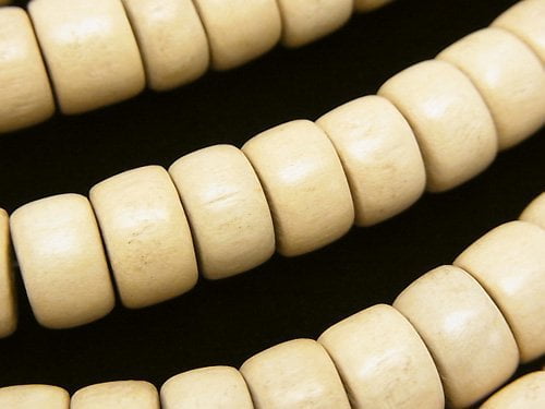 Roundel, Wood Beads Natural Beads