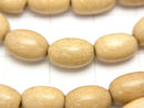 1strand $3.79! White Wood Rice 9 x 6 x 6 mm 1strand beads (aprx.15 inch / 38 cm)