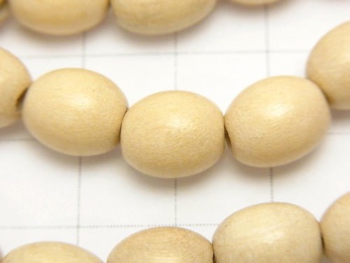 1strand $4.79! White Wood Rice 10x8x8mm 1strand beads (aprx.15inch / 38cm)