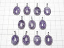 [Video] High Quality Charoite AAA Pendant 20x15mm Silver925 1pc