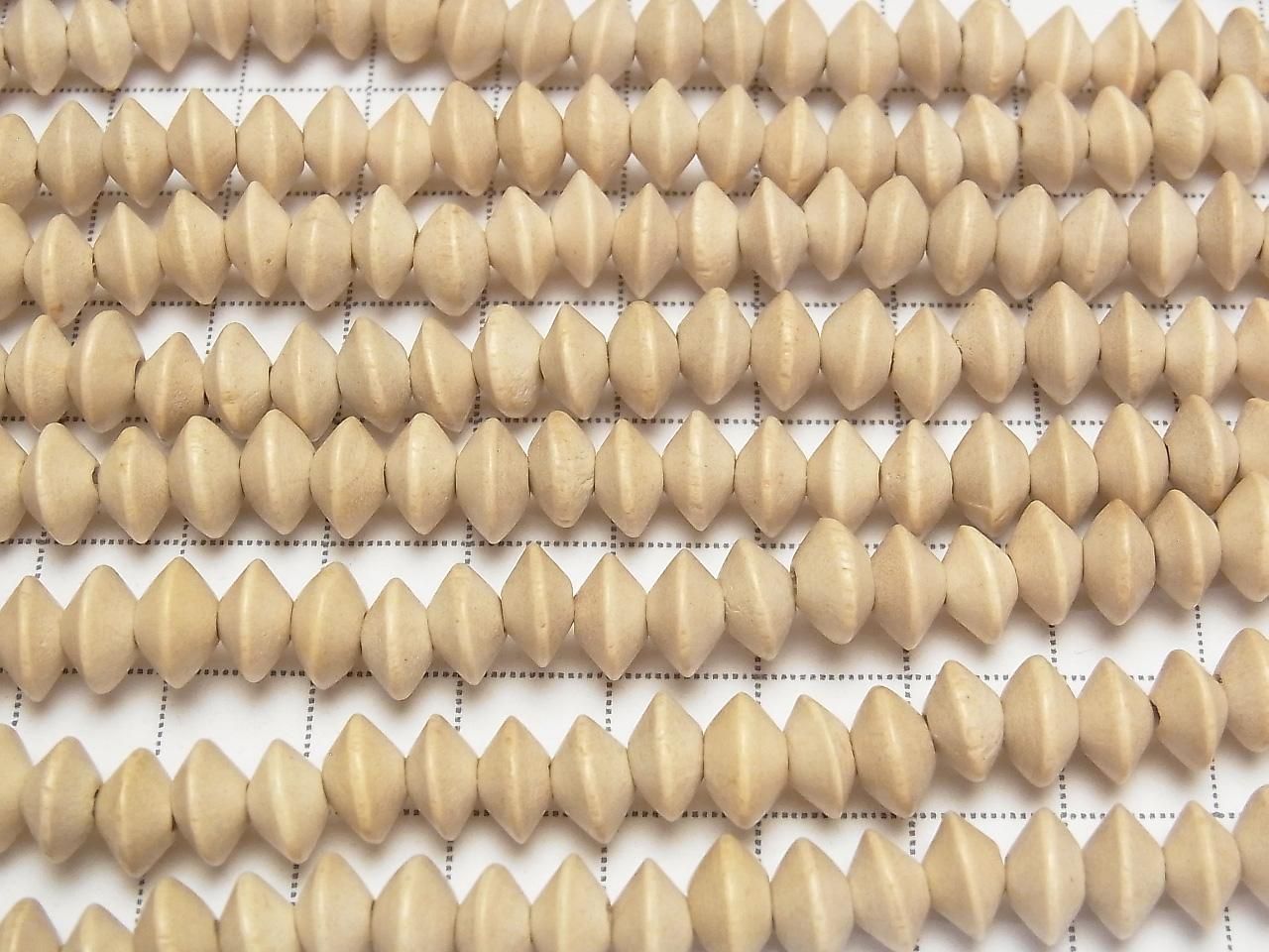 1 fil 3,79 $ ! Perles rondelles de bois blanc 8x8x5mm (environ 37 cm)