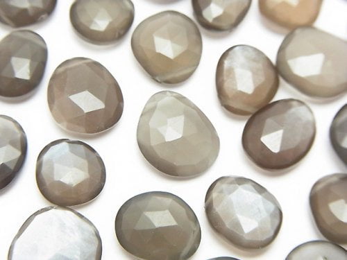 Free Form, Moonstone, Rose Gemstone Beads