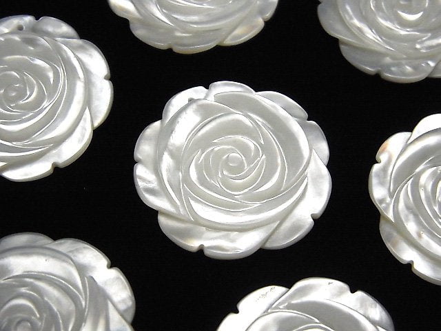 Mother of Pearl (Shell Beads), Rose Pearl & Shell Beads