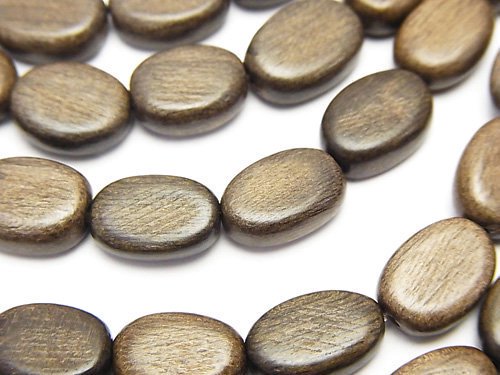 Oval, Wood Beads Natural Beads