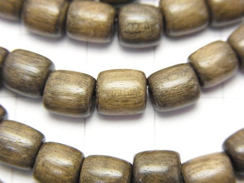 1strand $3.79! Gray Wood Rondelle (Tube) 6x6x6mm 1strand beads (aprx.15inch / 37cm)