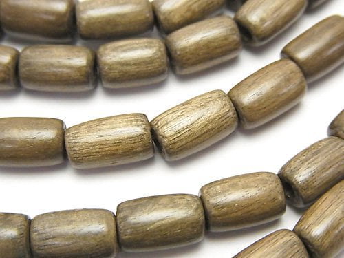 Tube, Wood Beads Natural Beads