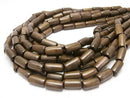 Graywood Tube 16x8x8mm 1strand beads (approx. 15 inches/37 cm)