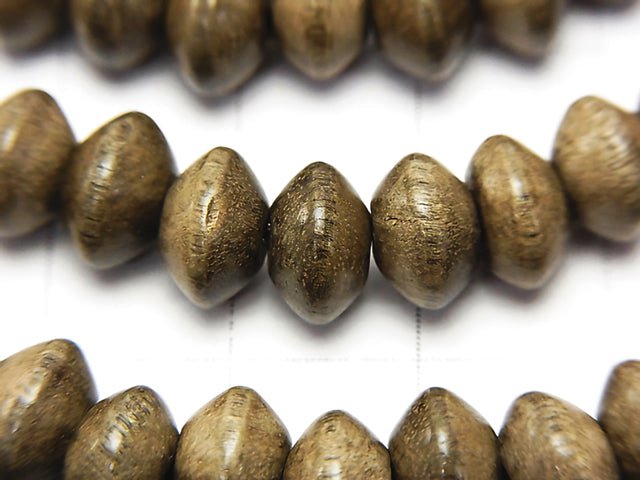 1strand $4.79! Gray Wood Rondelle 8x8x5mm 1strand beads (aprx.15inch / 37cm)