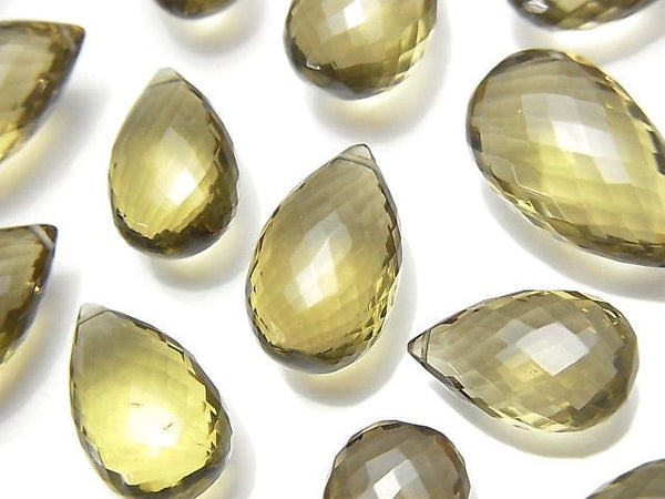 Faceted Briolette, Other Quartz, Pear Shape Gemstone Beads