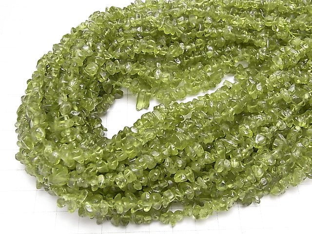 1strand $5.79! Peridot AA++ Chips (Small Nugget ) 1strand beads (aprx.15inch/38cm)